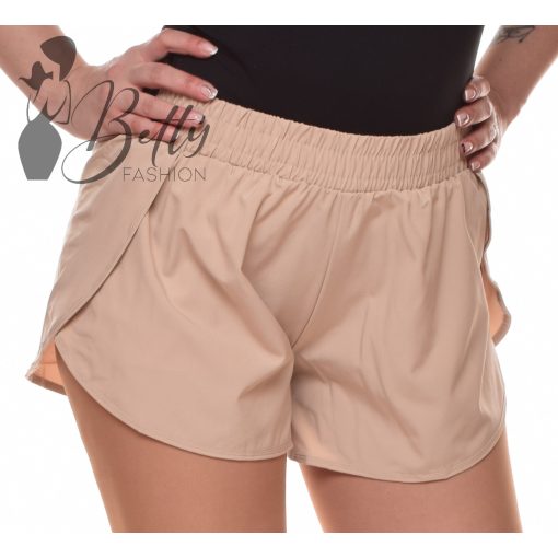 Oldalt átlapolt, dupla anyagú rövidnadrág S/M, L/XL