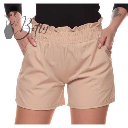 Fodros derekú, egyszínű rövidnadrág S/M, L/XL