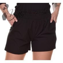 Fodros derekú, egyszínű rövidnadrág S/M, L/XL