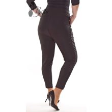 Derékban rakott, fekete színű nadrág S, M, L, XL