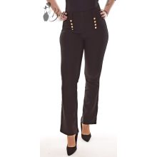 Díszgombos, egyenes szárú elegáns nadrág S/M, M/L, XL/XXL