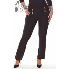 Gombdíszes, bő szárú elegáns nadrág S/M, M/L, XL/XXL