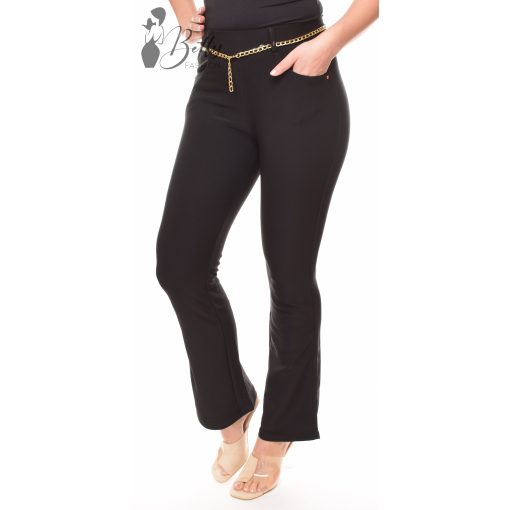 Egyszínű, trapéz szárú, elegáns nadrág S/M, M/L, XL/XXL