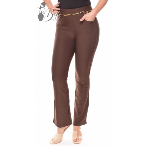 Egyszínű, trapéz szárú, elegáns nadrág S/M, M/L, XL/XXL