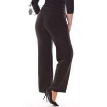 Fekete színű, derékban rakott elegáns nadrág S/M, M/L, XL/XXL