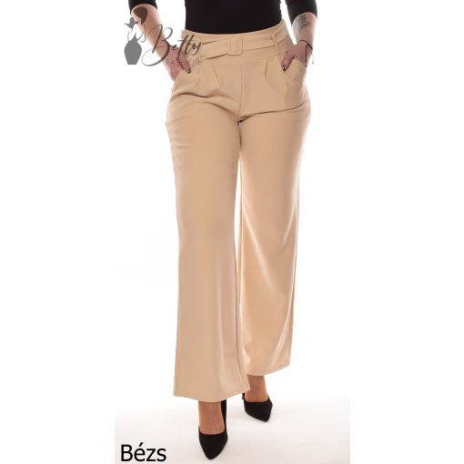 Öves, bő szárú, elegáns nadrág S/M, M/L, XL/2XL