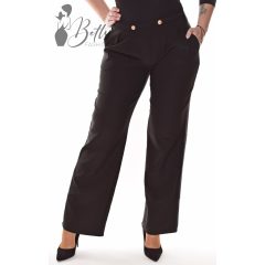 Derékban rakott és gombdíszes nadrág S/M, M/L, XL/XXL