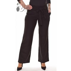   Fekete színű, bő szárú, elegáns nadrág S/M, M/L, XL/XXL