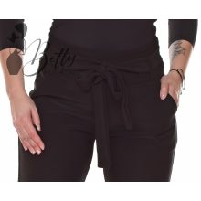 Fekete színű, bő szárú, elegáns nadrág S/M, M/L, XL/XXL