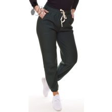 Egyszínű, polár bélelt melegítő nadrág M/L, XL/2XL