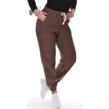 Egyszínű, polár bélelt melegítő nadrág M/L, XL/2XL