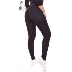 Popsi kiemelős, fenekén ráncolt sport leggings S/M, L/XL