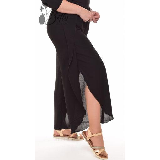 Egyszínű, átlapolt és bő szárú nadrág M/L, XL/XXL