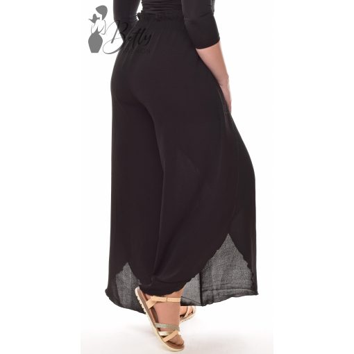 Egyszínű, átlapolt és bő szárú nadrág M/L, XL/XXL