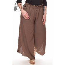 Egyszínű, átlapolt és bő szárú nadrág M/L, XL/XXL