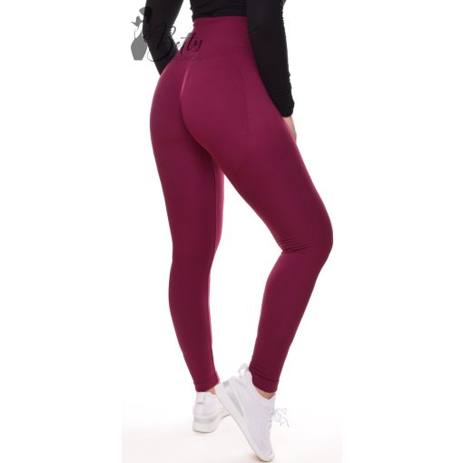 Popsi kiemelős, anyagában mintás extra sztreccses legging S/M, L/XL