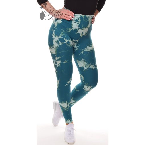 Popsi kiemelős, fenekén ráncolt sport leggings S/M, L/XL