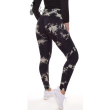 Popsi kiemelős, fenekén ráncolt sport leggings S/M, L/XL