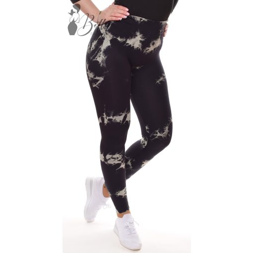 Popsi kiemelős, fenekén ráncolt sport leggings S/M, L/XL