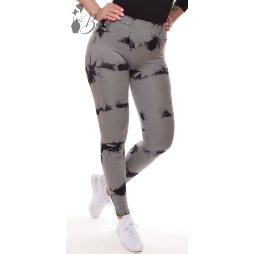 Popsi kiemelős, fenekén ráncolt sport leggings S/M, L/XL