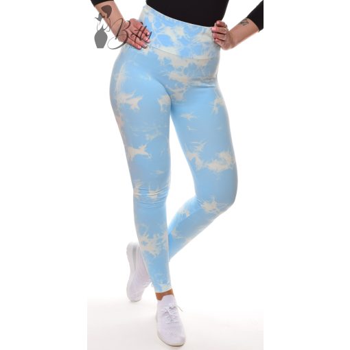 Popsi kiemelős, fenekén ráncolt sport leggings S/M, L/XL