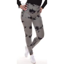 Festék foltos, popsi kiemelős sport leggings S/M, L/XL
