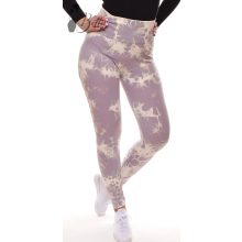 Festék foltos, popsi kiemelős sport leggings S/M, L/XL