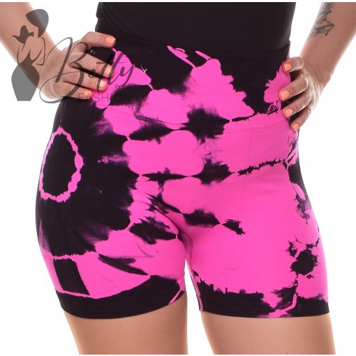 Festék foltos, popsi kiemelős rövidnadrág S/M, L/XL