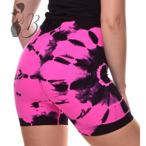 Festék foltos, popsi kiemelős rövidnadrág S/M, L/XL