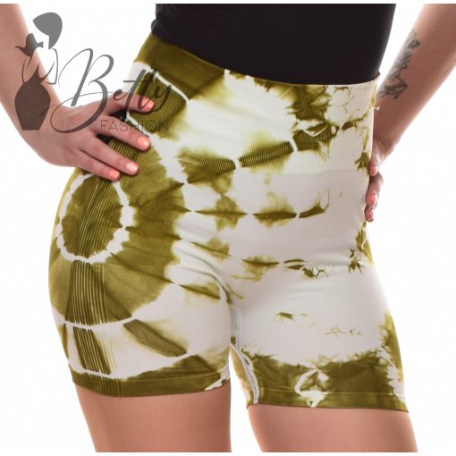 Festék foltos, popsi kiemelős rövidnadrág S/M, L/XL