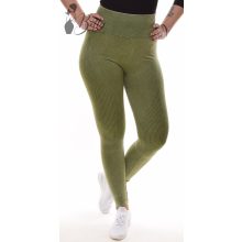 Popsi kiemelős legging farmerhatású koptatással S/M, L/XL