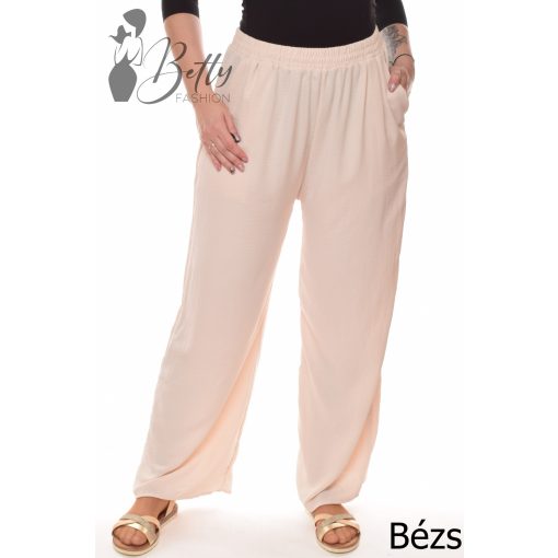 Egyszínű, bő szárú, lenge nadrág S/M, L/XL