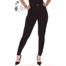 Elején díszvarrásos, díszgombos nadrág S/M, L/XL