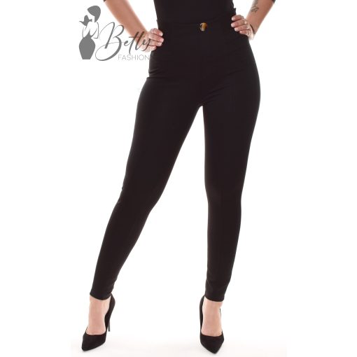 Elején díszvarrásos, díszgombos nadrág S/M, L/XL