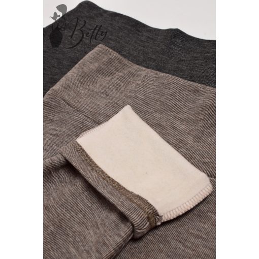 Cirmos mintás, polár bélelt, meleg legging M/L, XL/2XL