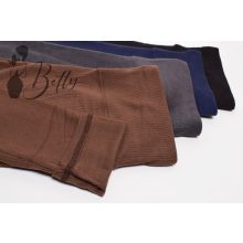 Bordázott anyagú, polár bélelt legging M/L, XL/2XL