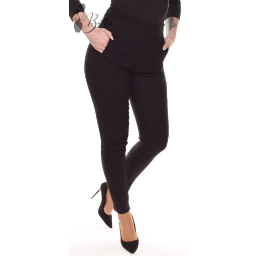 Derékban szabott, egyszínű nadrág  M/L, XL/XXL