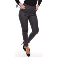 Elején díszvarrásos, egyszínű nadrág M/L, XL/XXL