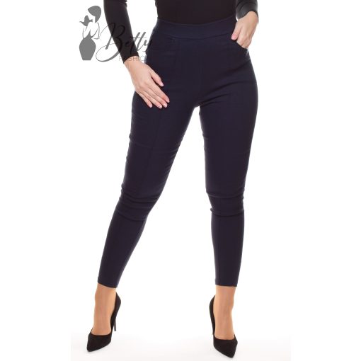 Elején díszvarrásos, egyszínű nadrág M/L, XL/XXL