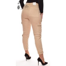 Bézs színű, oldalzsebes farmer nadrág XS, S, M, L, XL