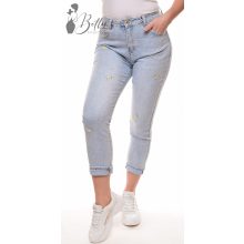 Strasszköves és pillangó mintás farmer nadrág XS, S, M, L, XL