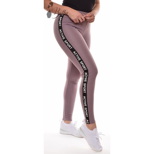 Oldalán feliratos leggings S/M, L/XL