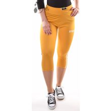 Sport feliratos és oldalán csíkos leggings M/L, XL/3XL