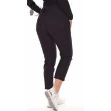 Fekete színű lenvászon nadrág L, XL, 2XL, 3XL