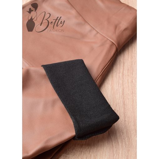 Bélelt műbőr leggings S/M, L/XL, XL/2XL