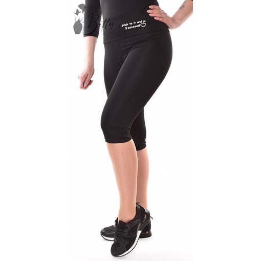 Derekán feliratos térdleggings M, L, XL, 2XL