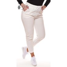 Fehér színű,  gumis derekú, lenge nadrág XS/S, S/M, M/L, L/XL
