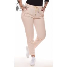 Bézs színű, visszahajtott szárú, lenge nadrág XS/S, S/M, M/L, L/XL