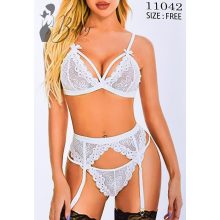 Csipkés erotikus fehérnemű szett - méret nélküli
