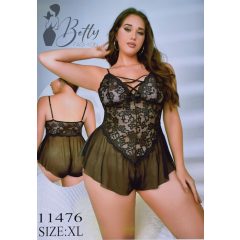 Csipkés, erotikus body - XL, 2XL, 3XL